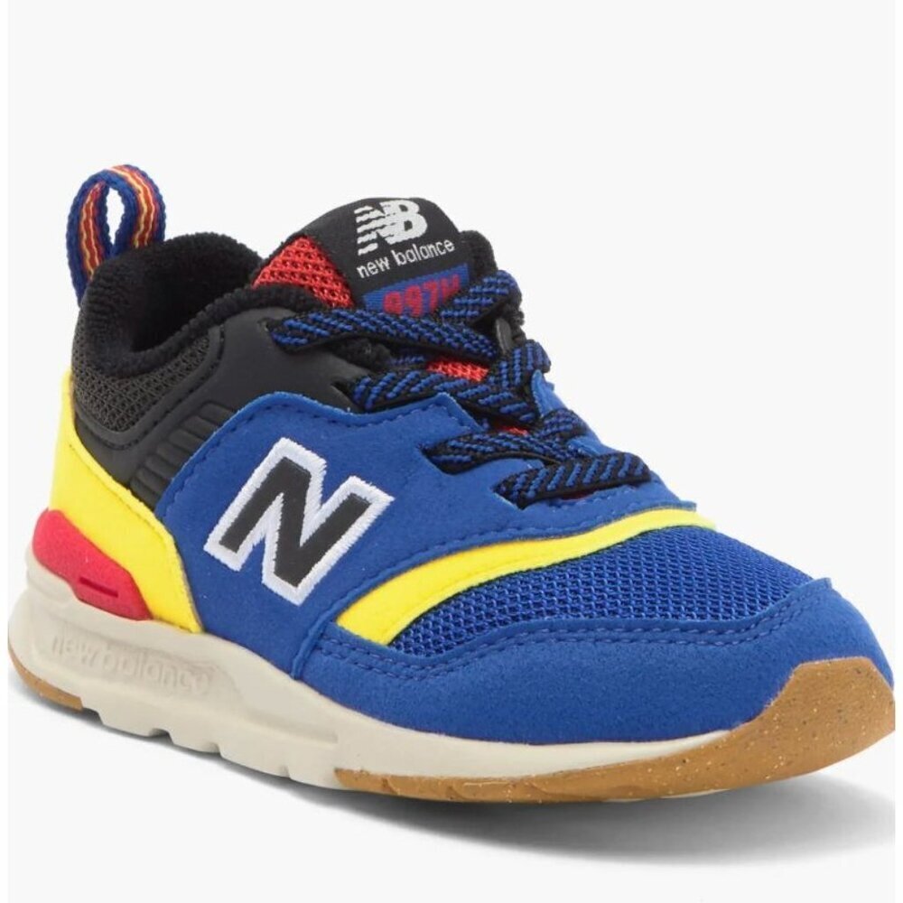 New Balance Kids' 997H Sneaker Team Royal/ Black Size 5K